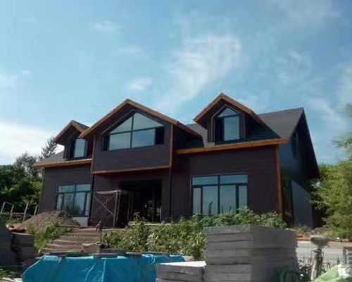 哈爾濱江邊別墅(自然風景區江邊別墅)輕質墻板建設工程